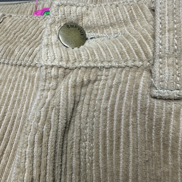 Empyre Pants Juniors 5 Sand Tori Corduroy Baggy Hip Hop Skate Y2K Skater - Picture 4 of 12